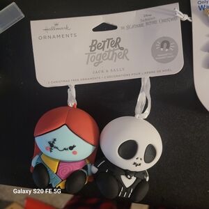 Hallmark Jack and Sally Ornaments